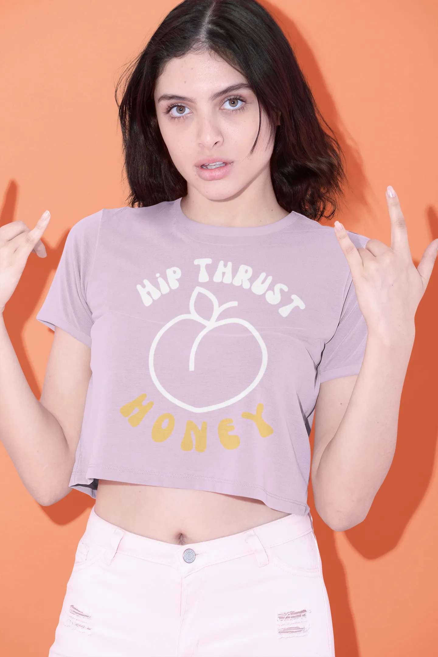 Hip Thrust Honey Crop Top