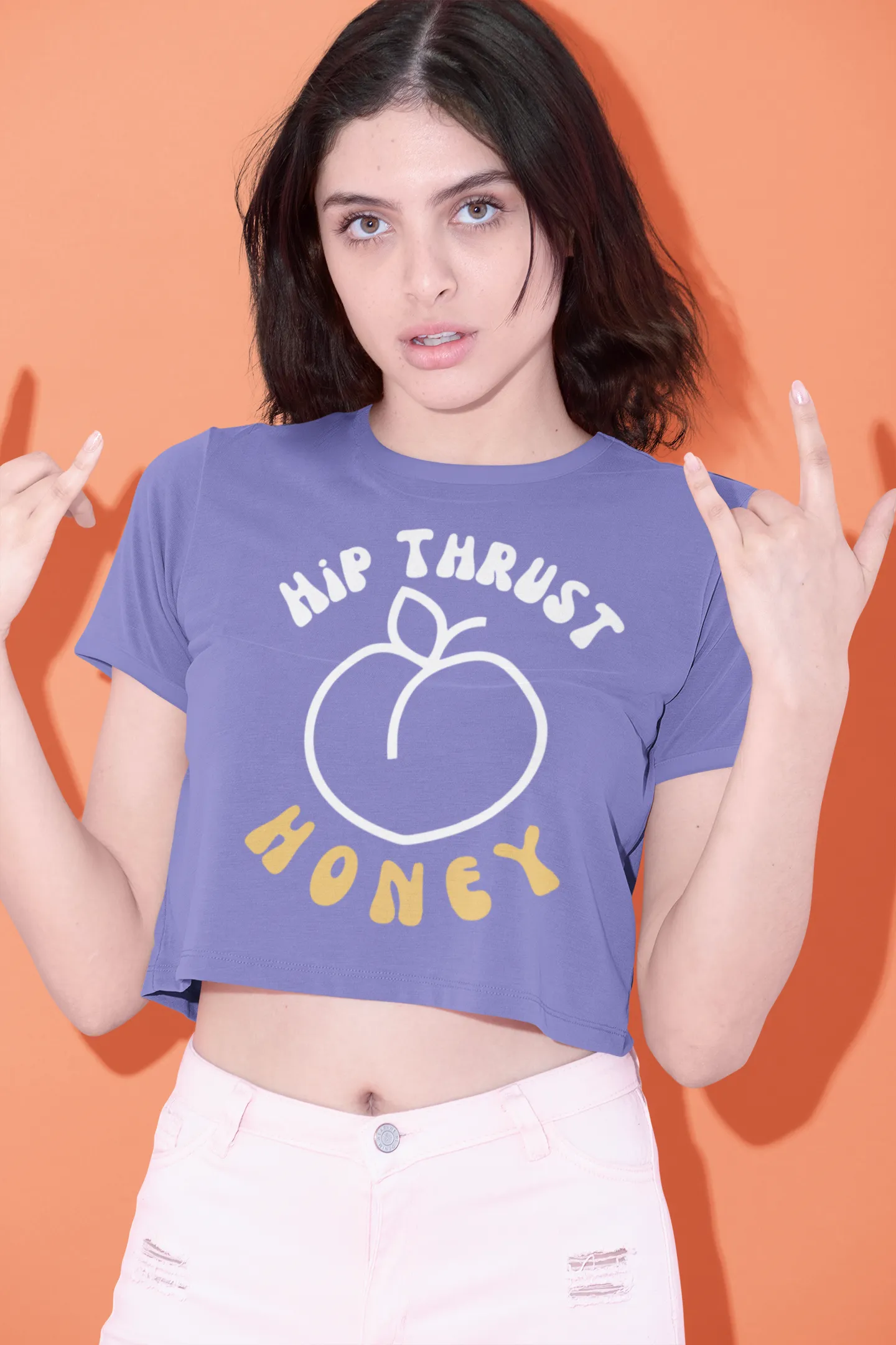 Hip Thrust Honey Crop Top