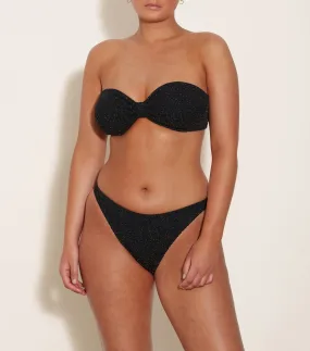 Jean Bikini - Black/Gold