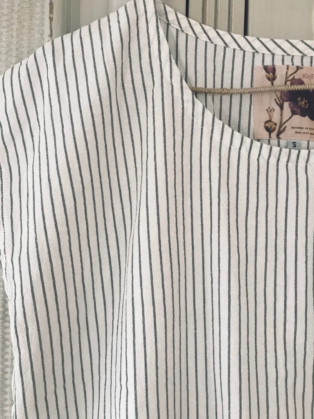 Jesse Blouse | Pinstripe