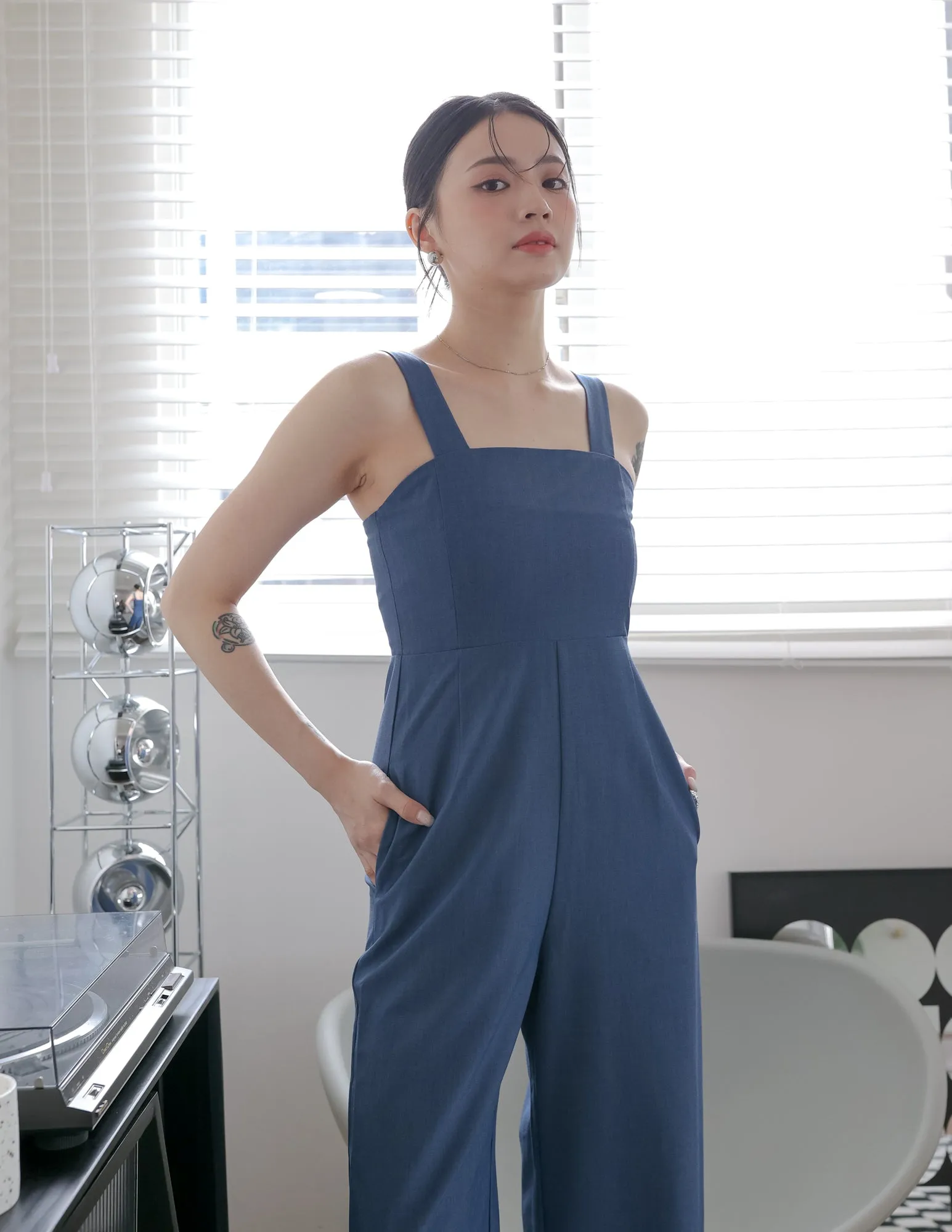 Keia Jumpsuit in Blue