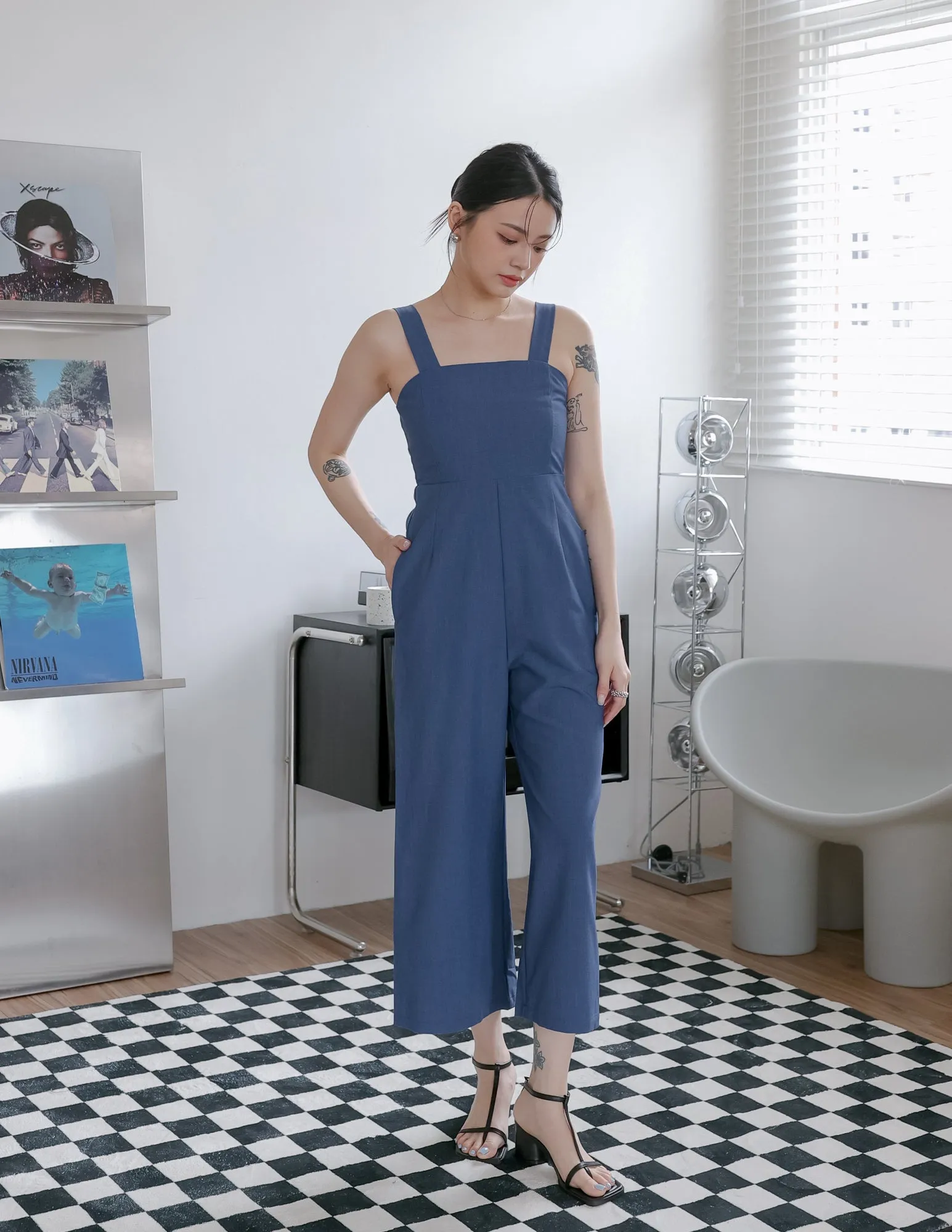 Keia Jumpsuit in Blue