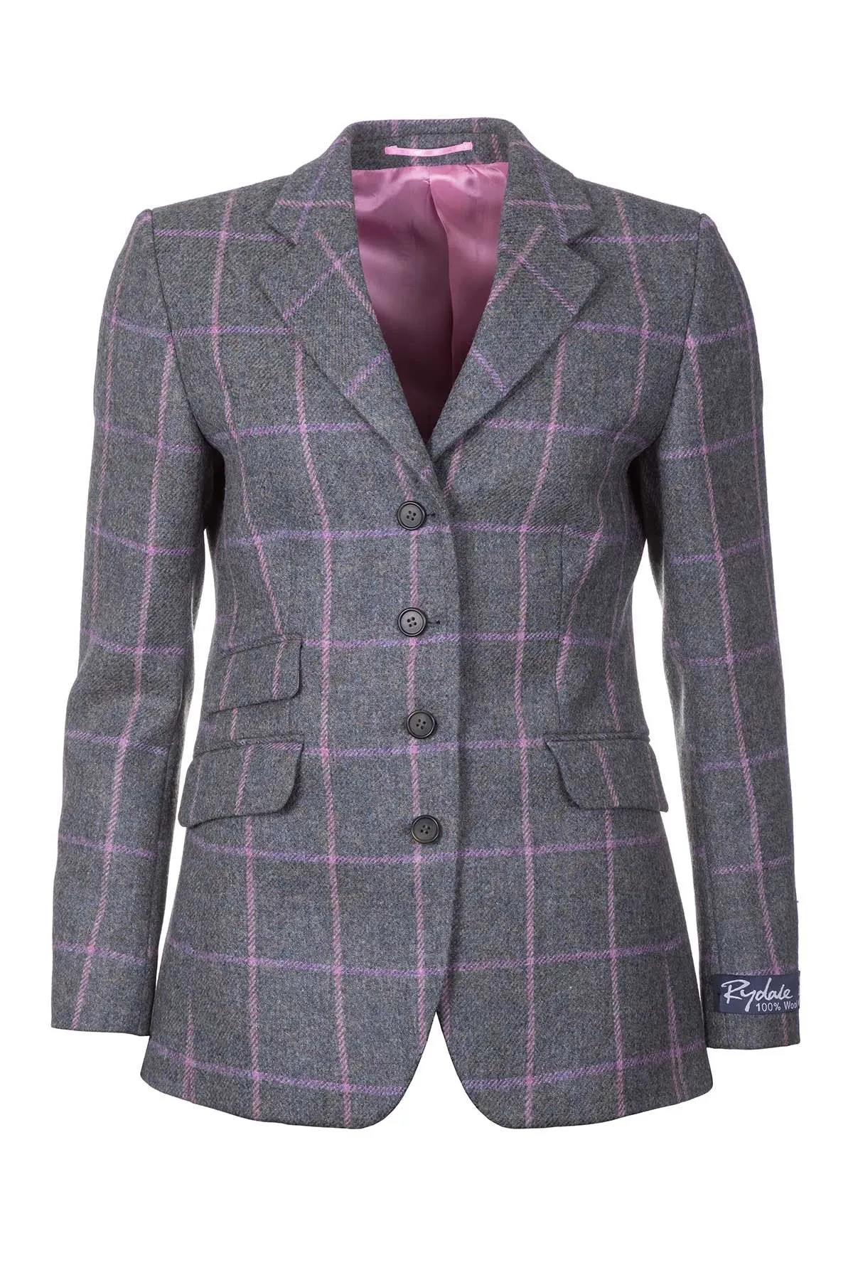 Ladies Long Tweed Blazer - Emily