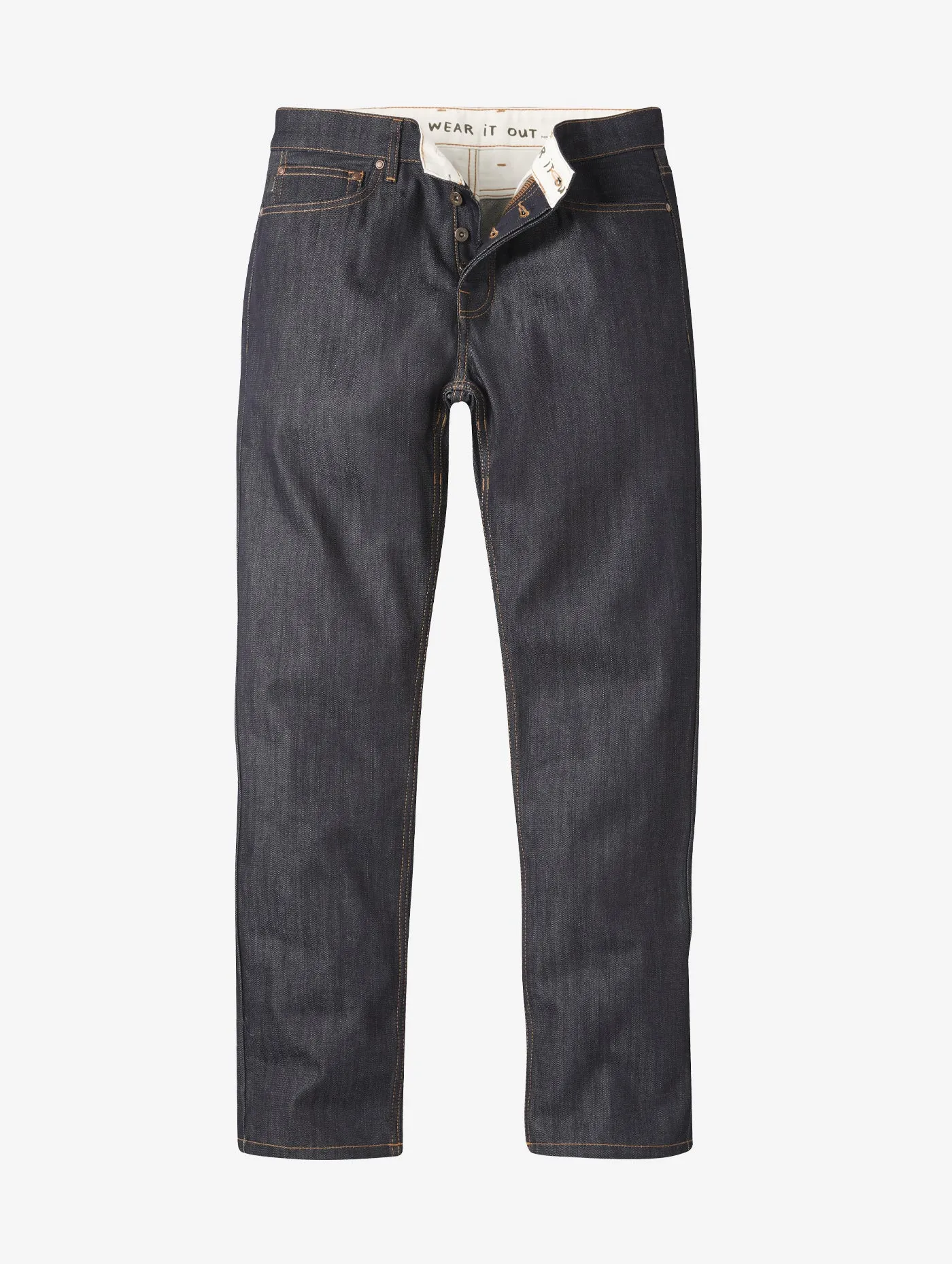 Men's Regular Organic Jean (Raw Denim)