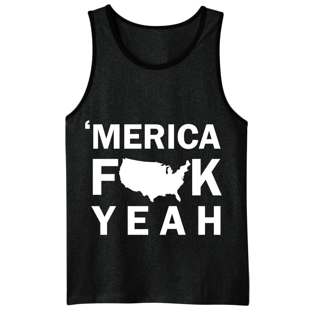 Merica, F Yeah! - Men's Tank Top