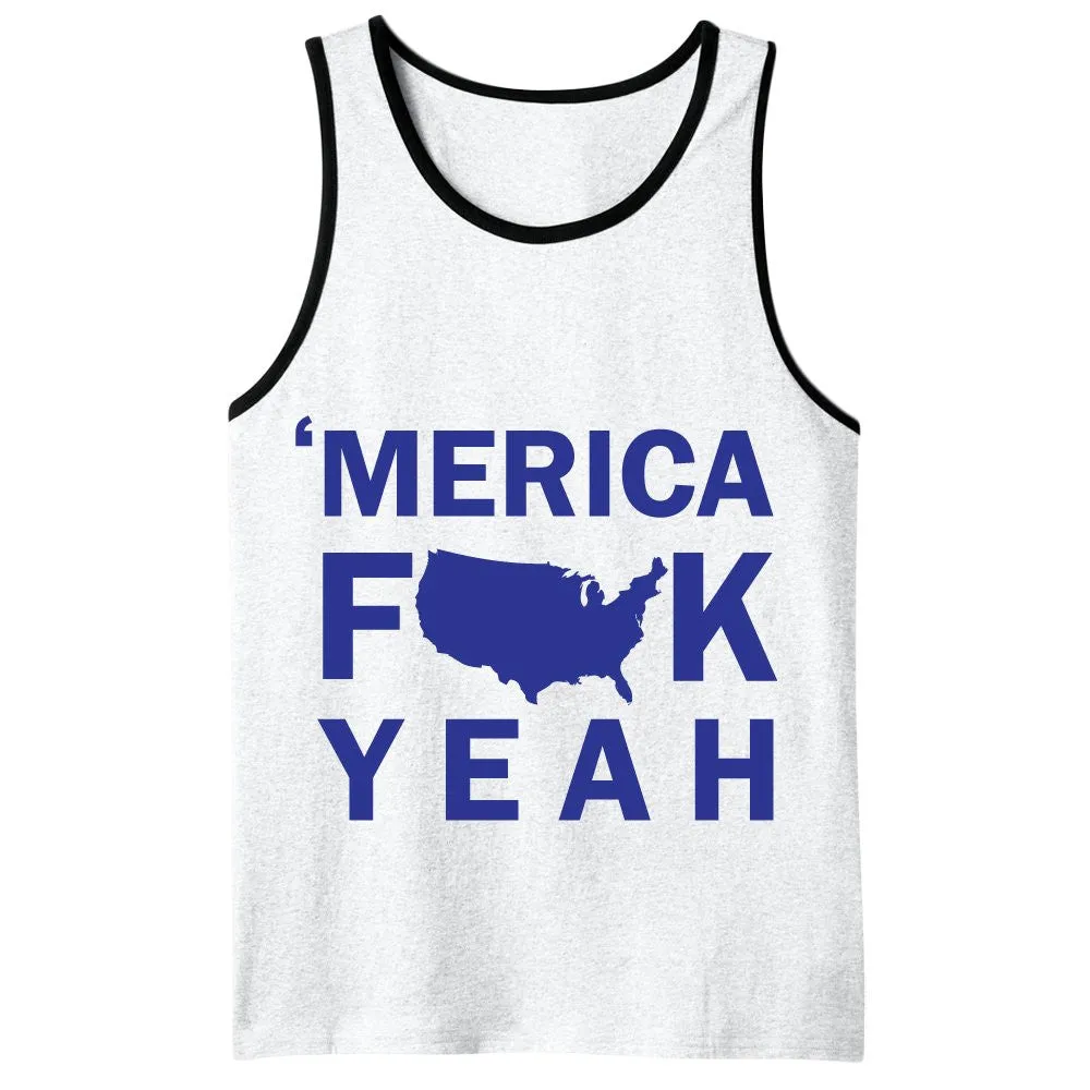 Merica, F Yeah! - Men's Tank Top