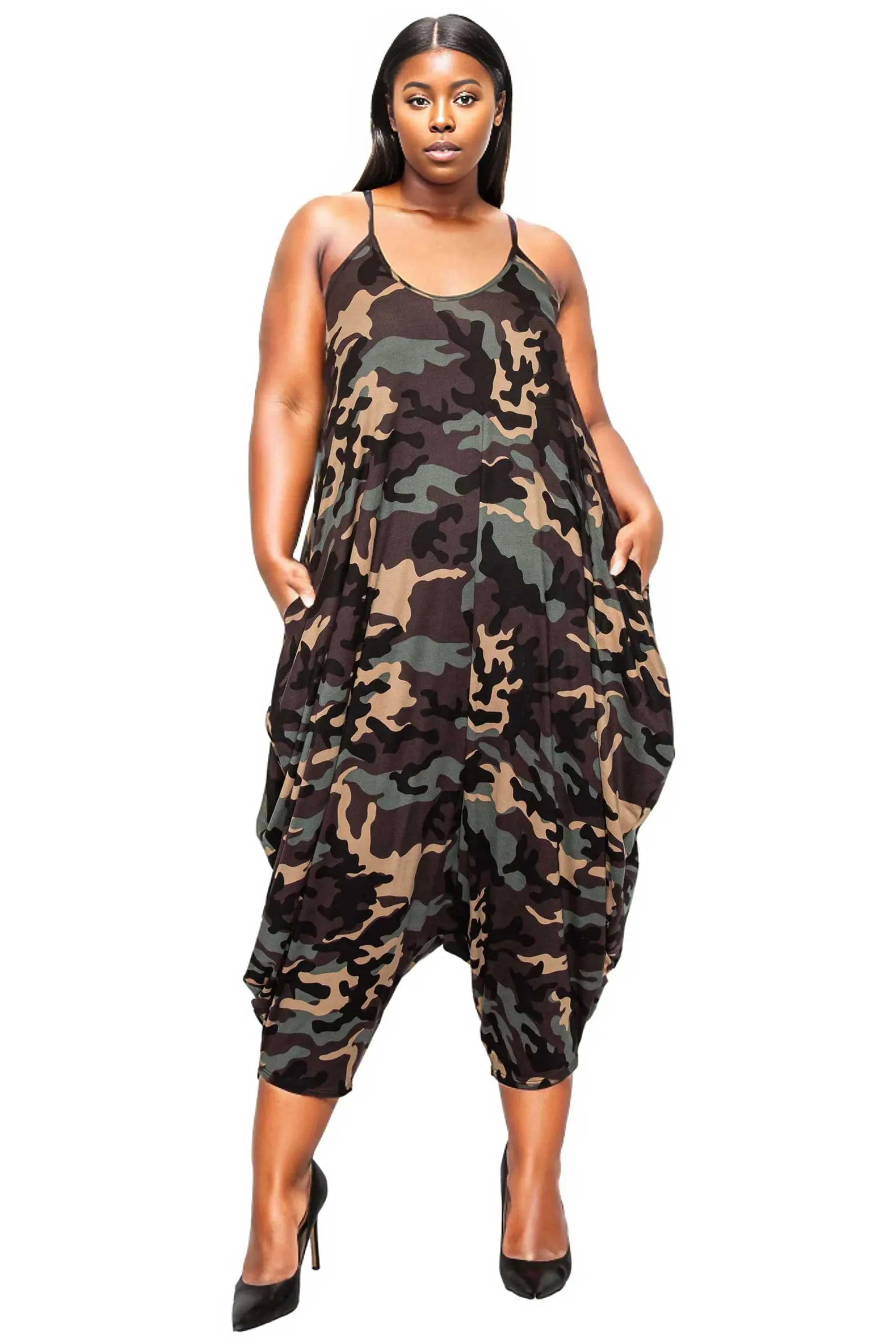 Montana Camo Pocket Jumpsuit