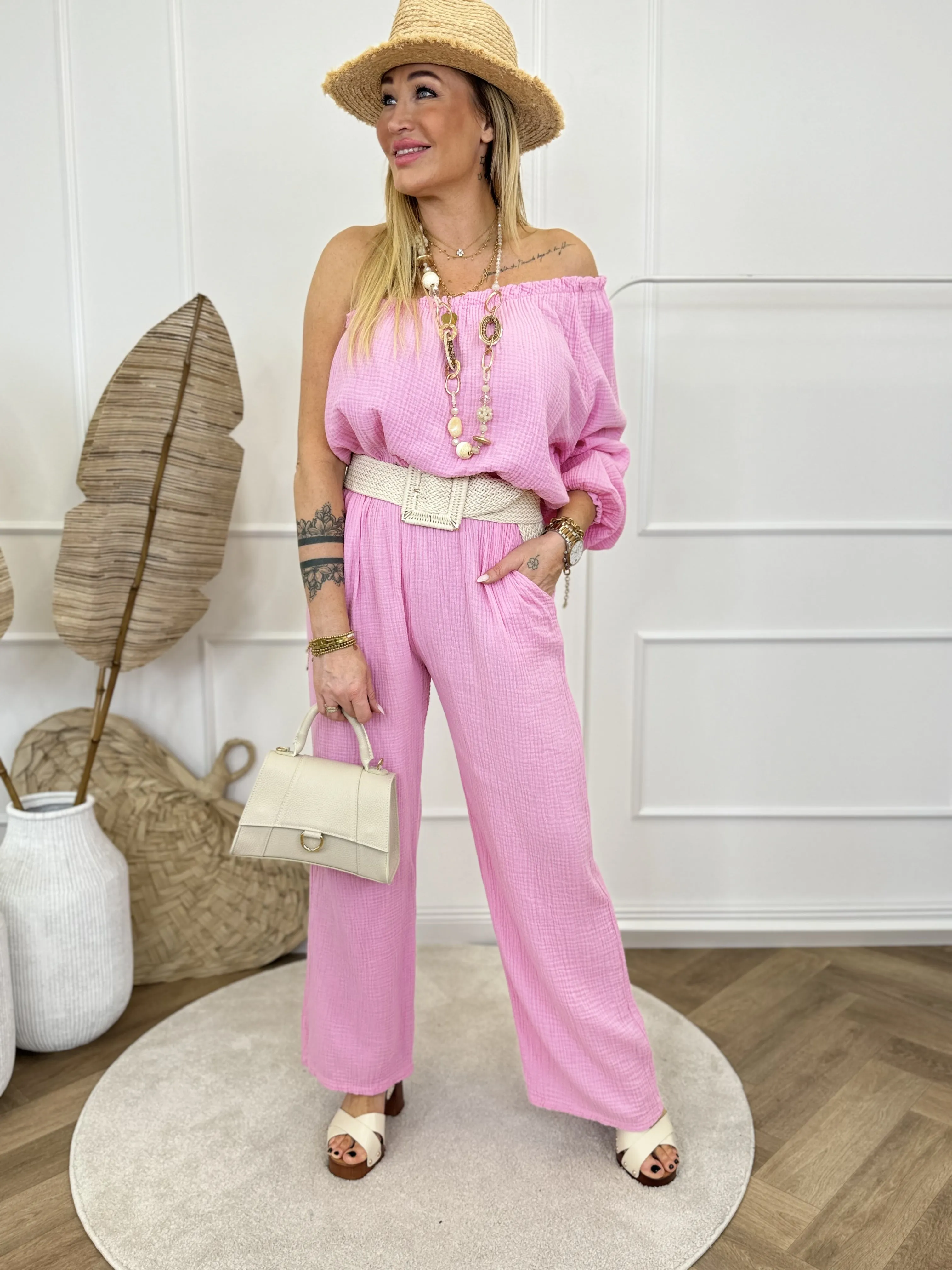 Musselin Jumpsuit 2403571