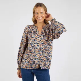 Panorama Blouse - Panorama Print