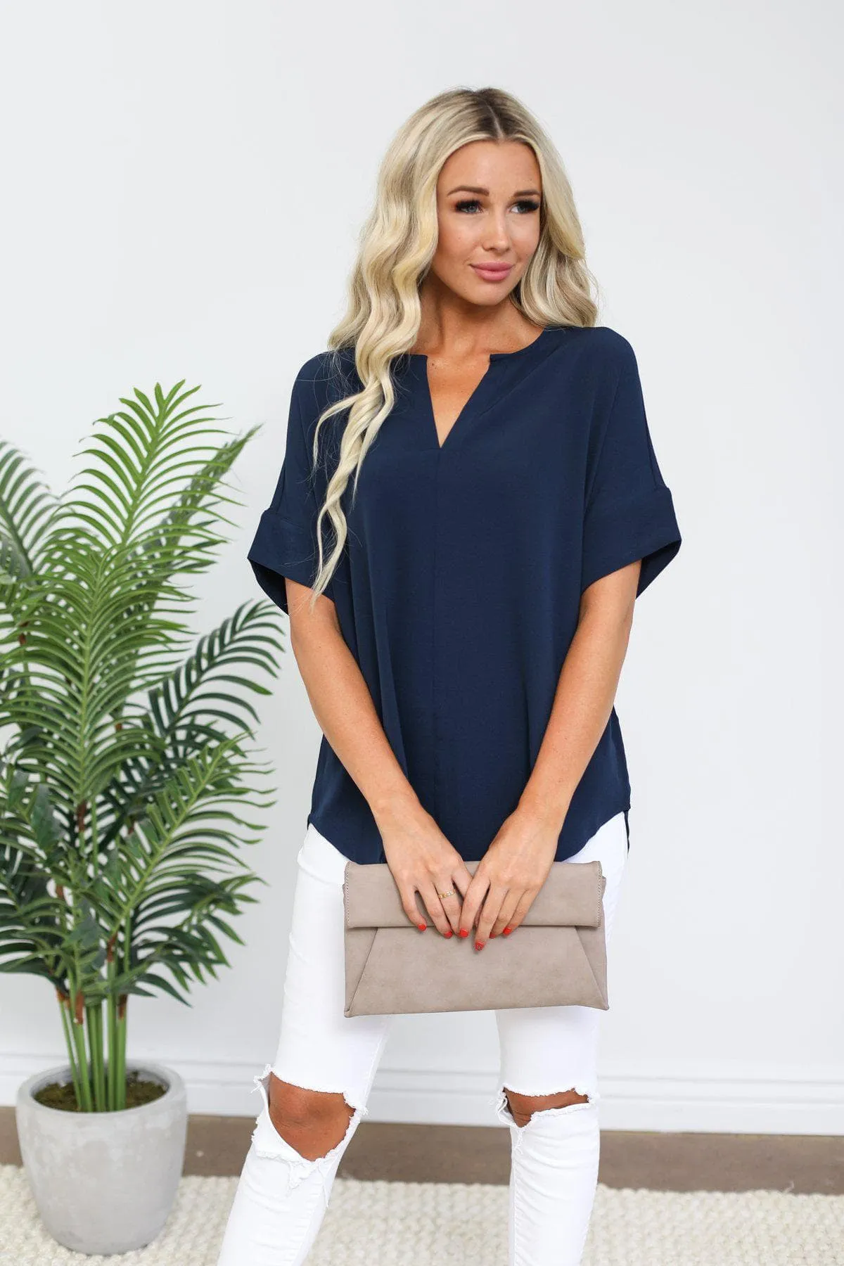 Reny V-Neck Top