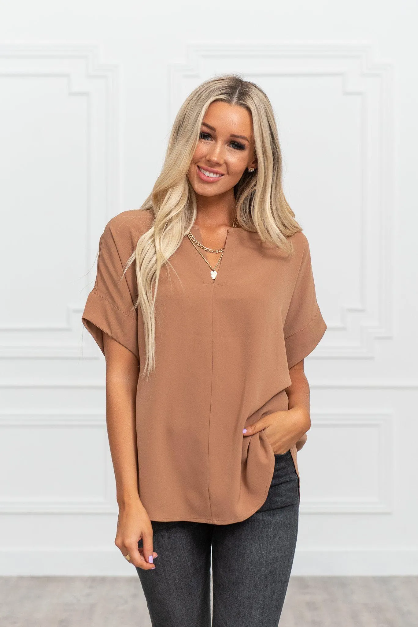 Reny V-Neck Top