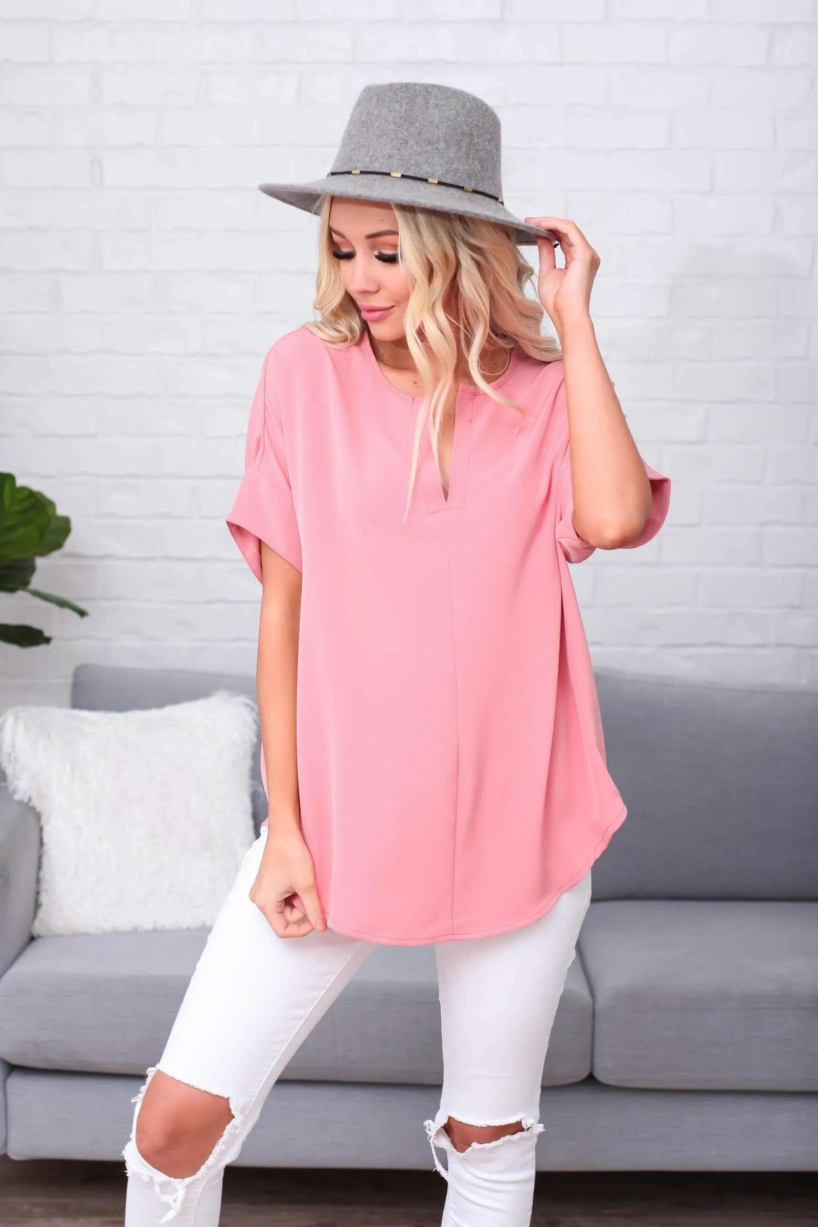 Reny V-Neck Top