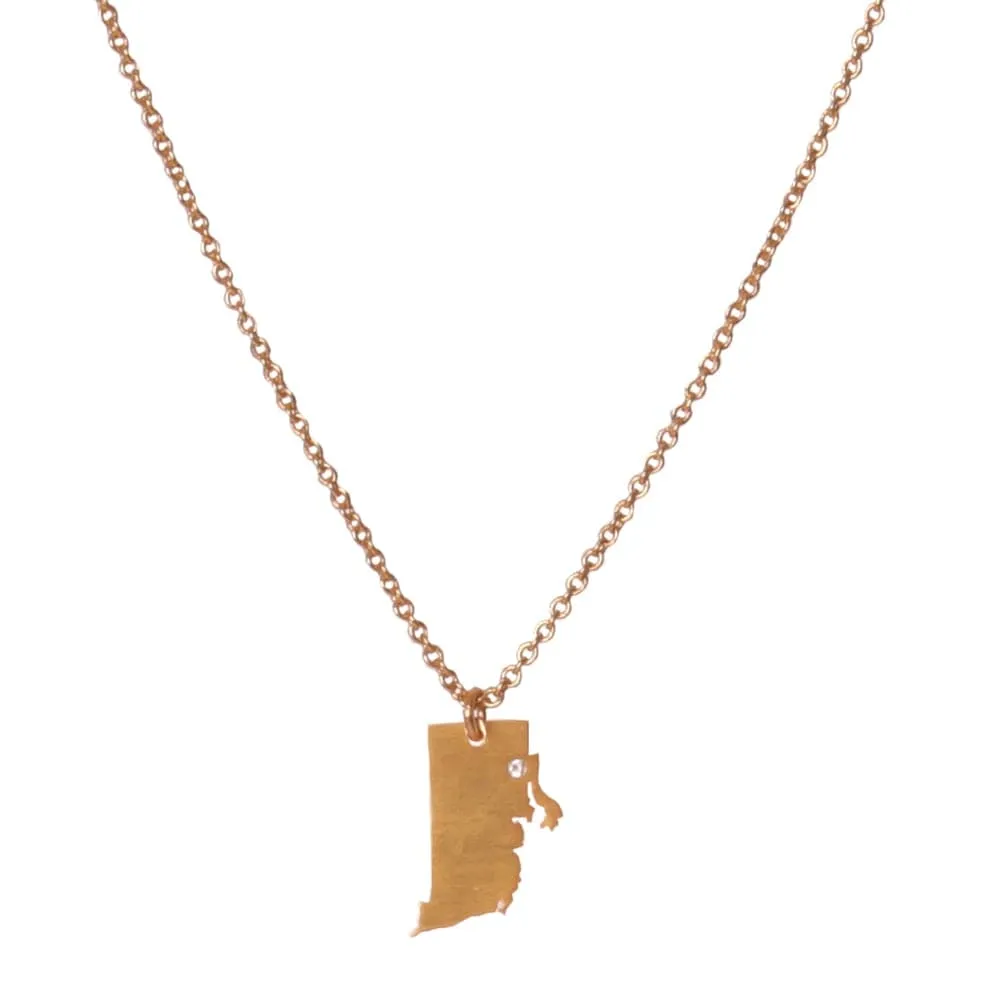 Roam Necklace - Rhode Island