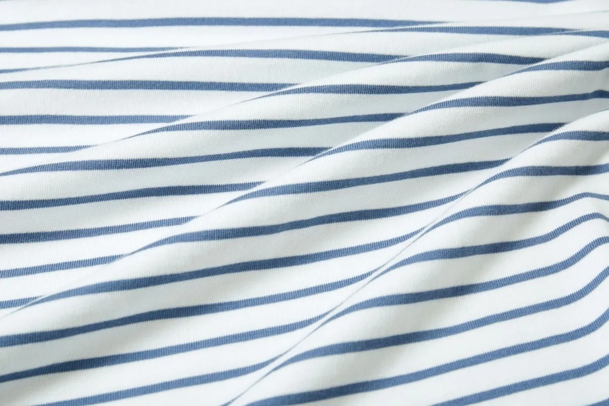 Striped Boat Neck Top