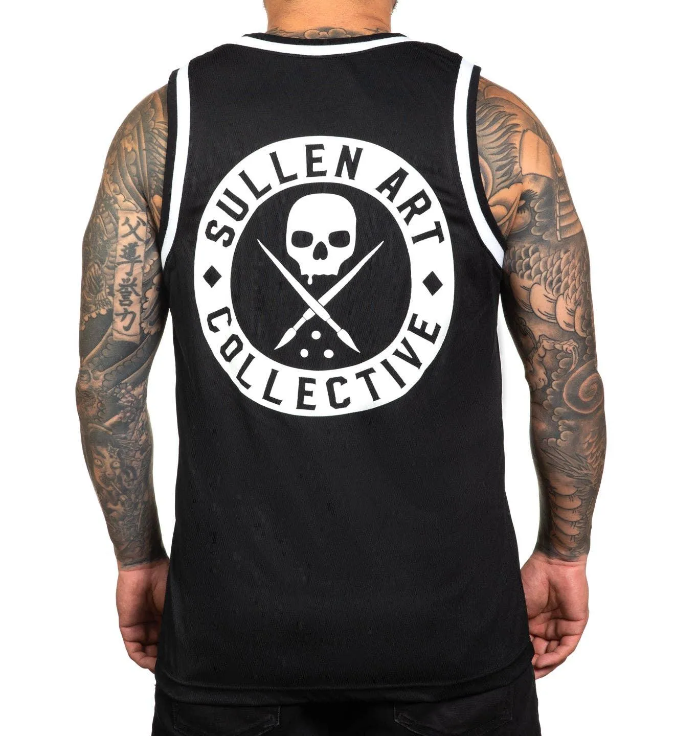 Sullen Tank Top Jersey Black