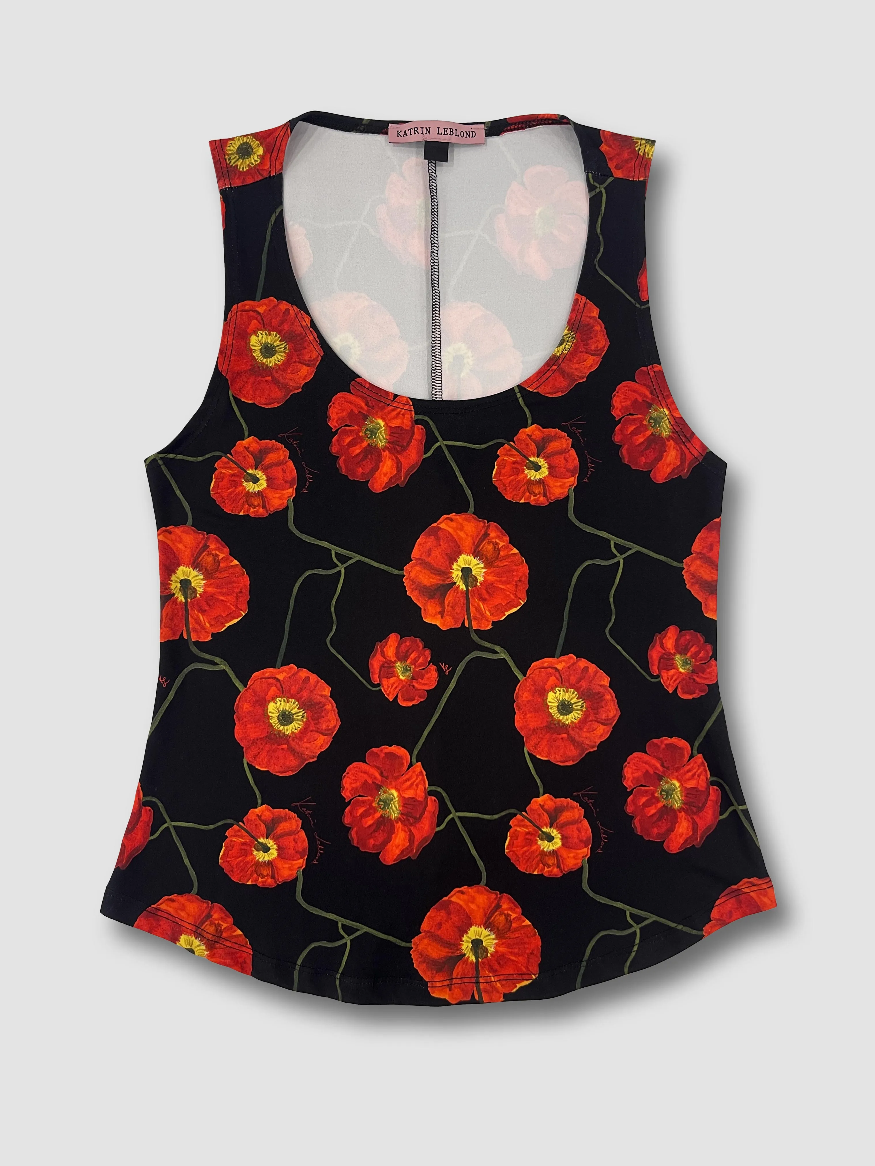 Tank Top - Poppies