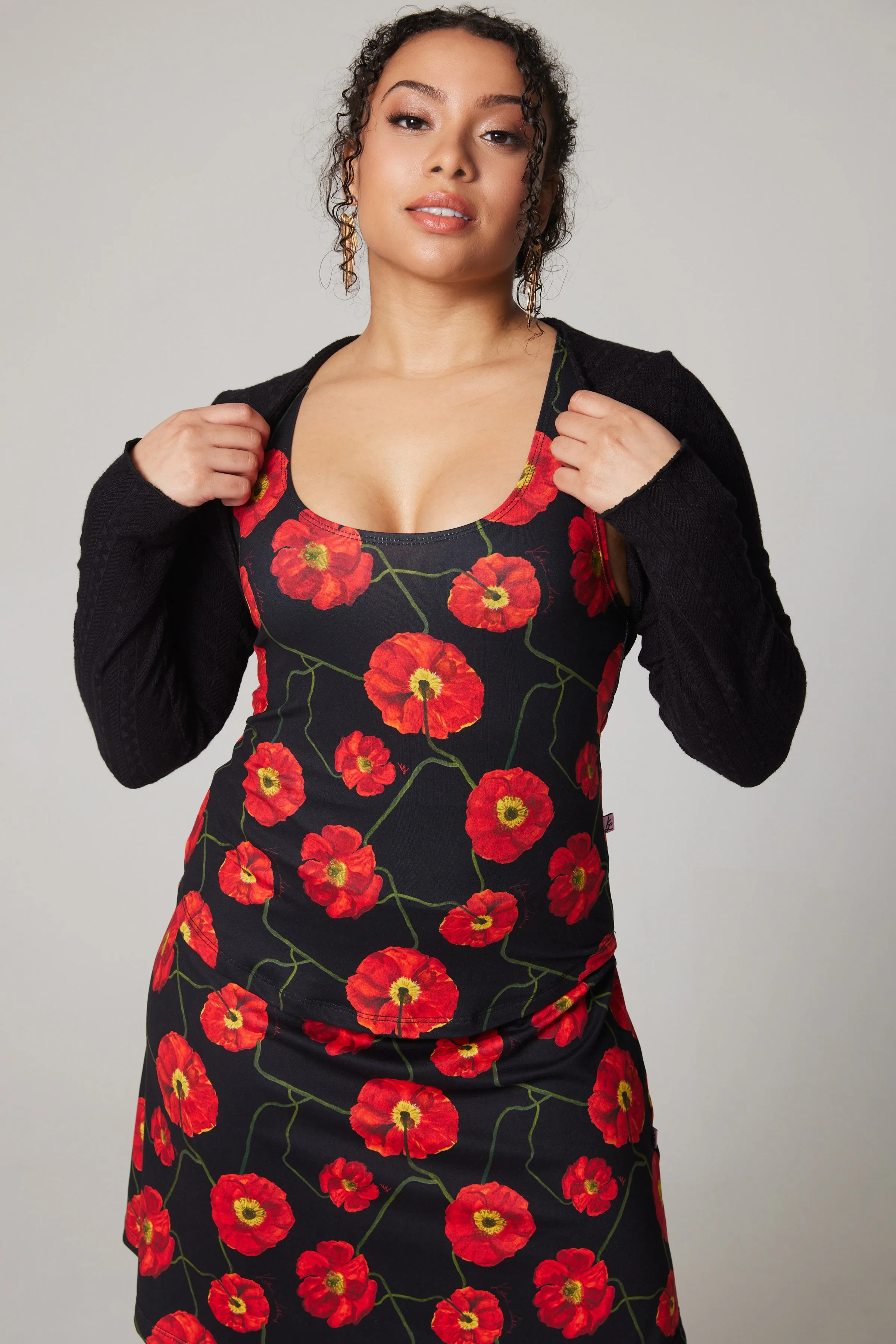 Tank Top - Poppies