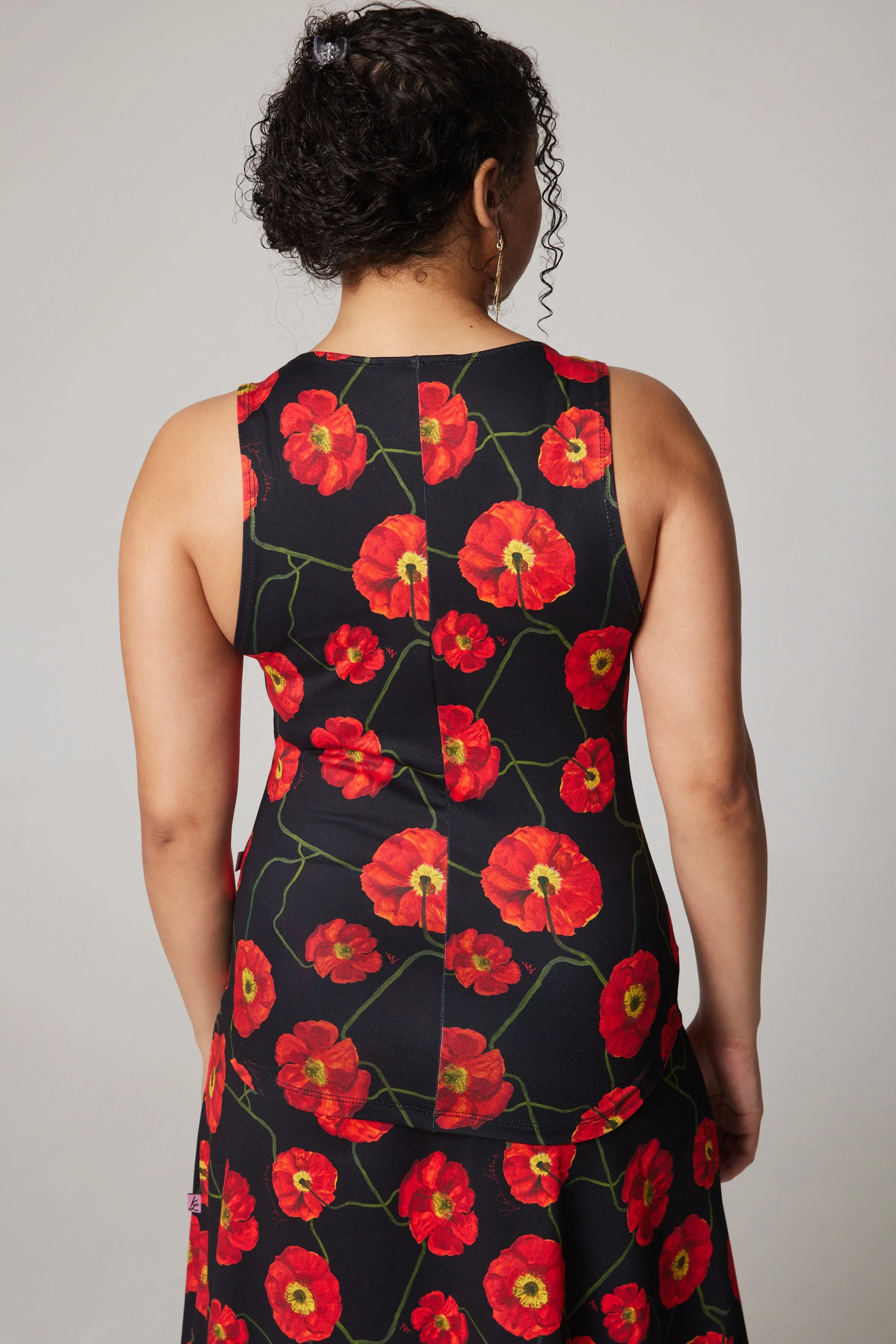 Tank Top - Poppies