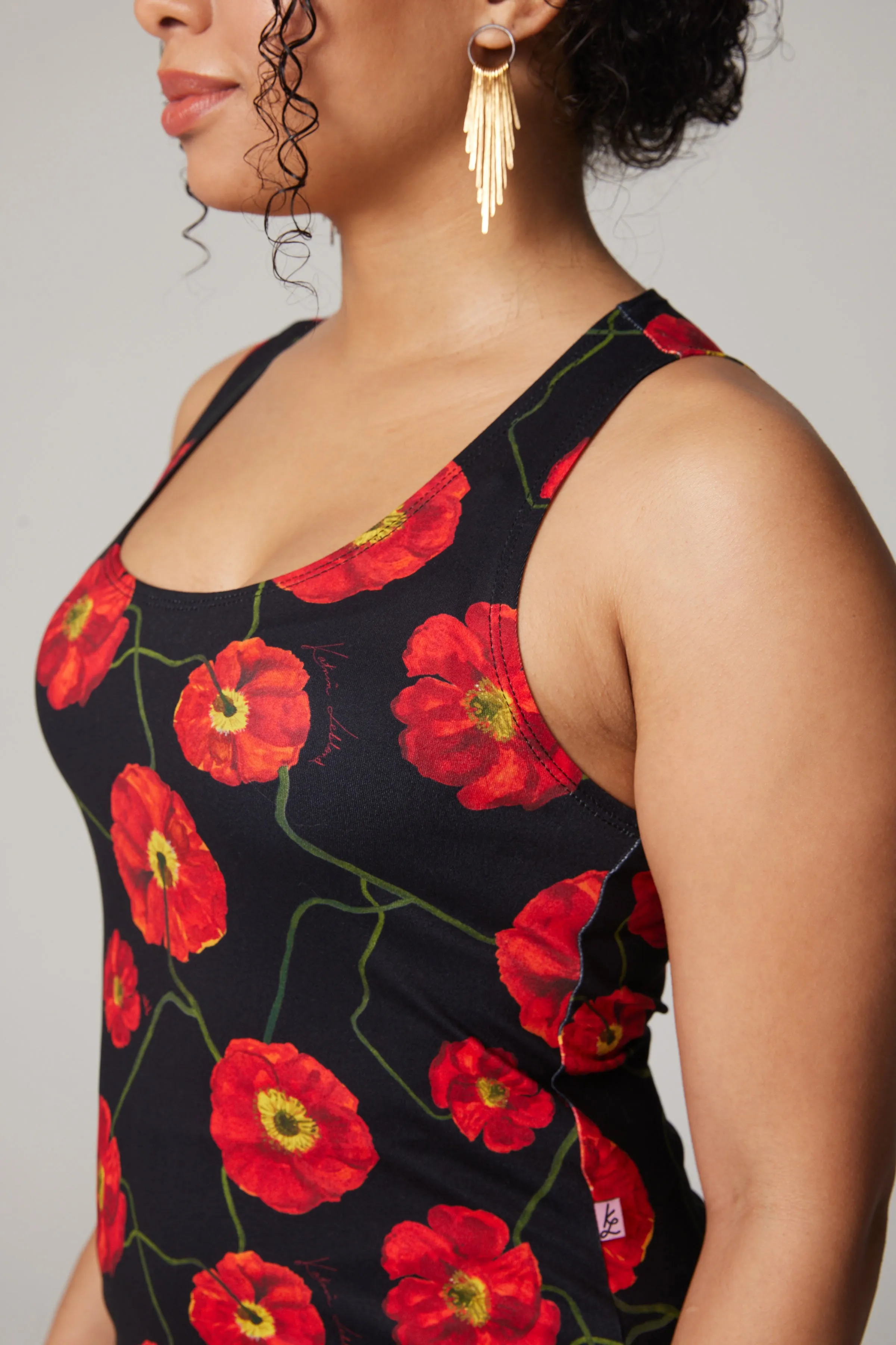 Tank Top - Poppies