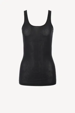 Tank Top The Daily in Schwarz