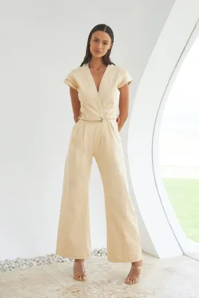 THE EUPHORIA JUMPSUIT - SAND