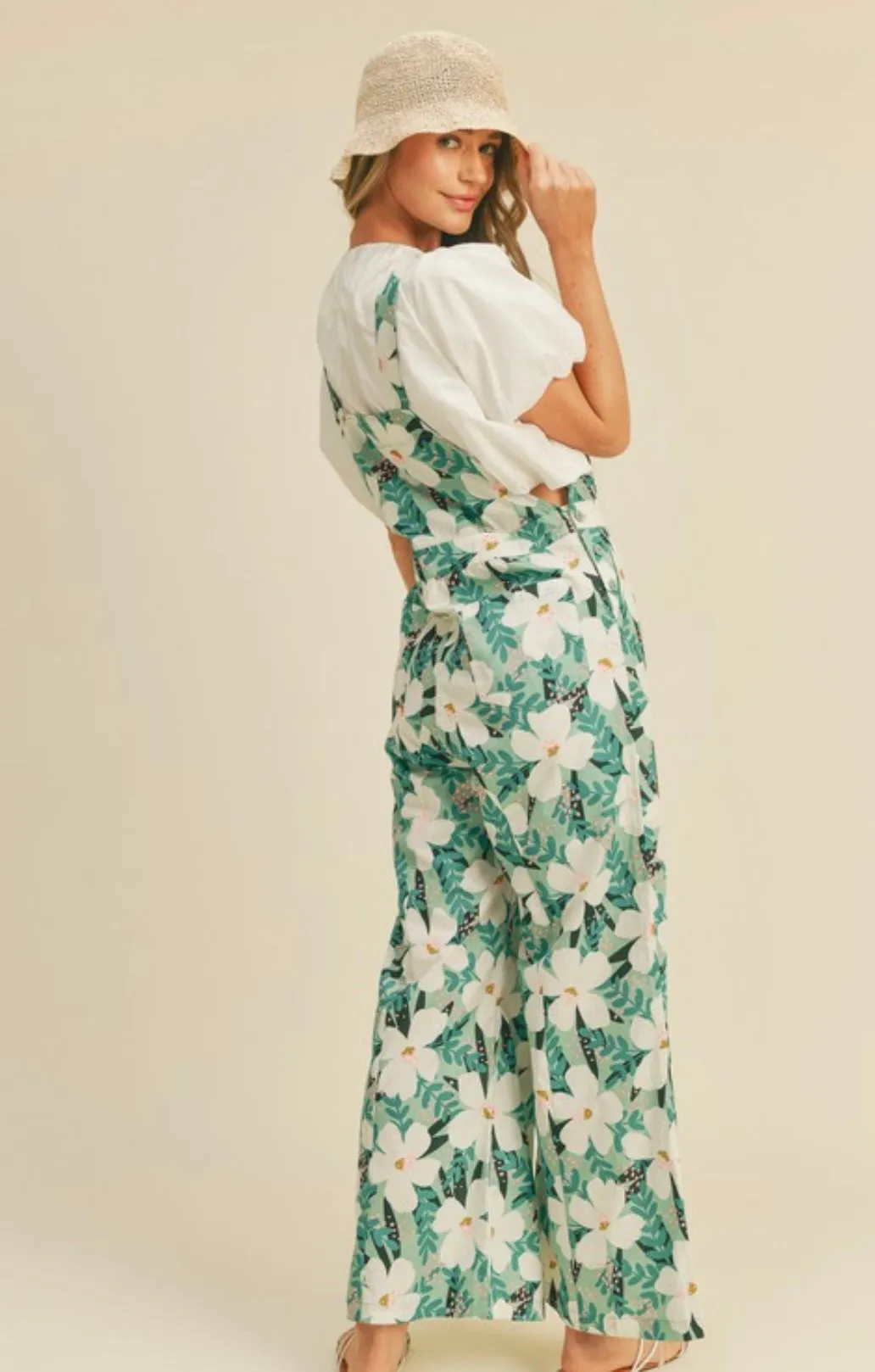 The Valencia Floral Jumpsuit