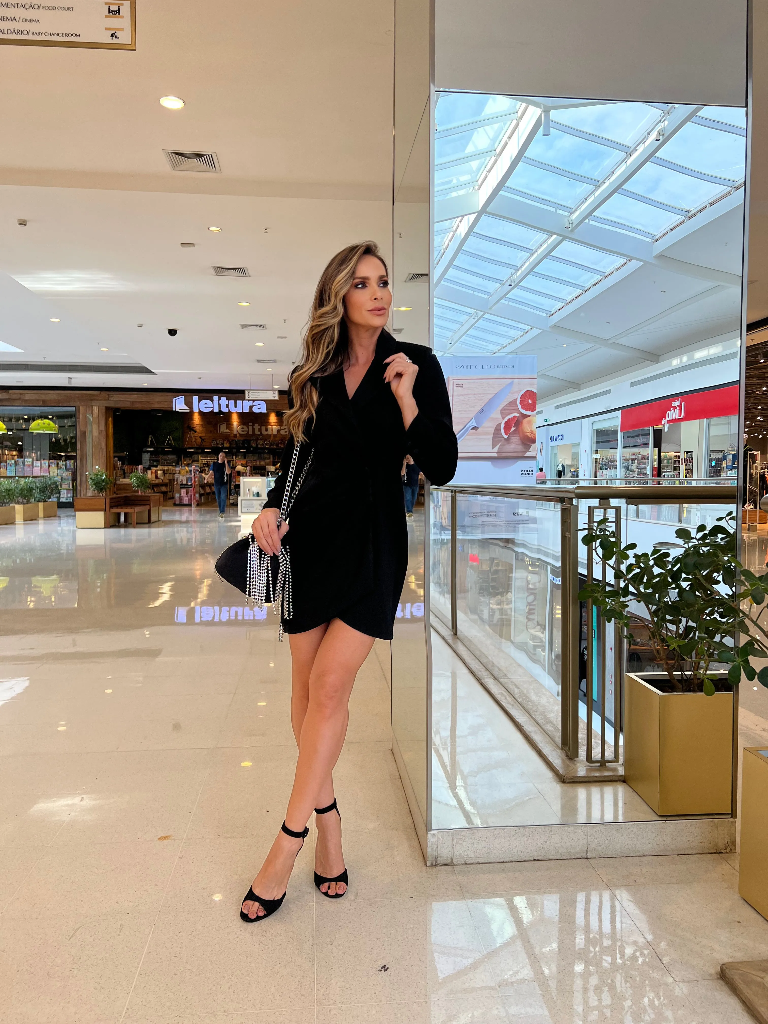 VESTIDO NXT LVL BLACK BLAZER ELLA