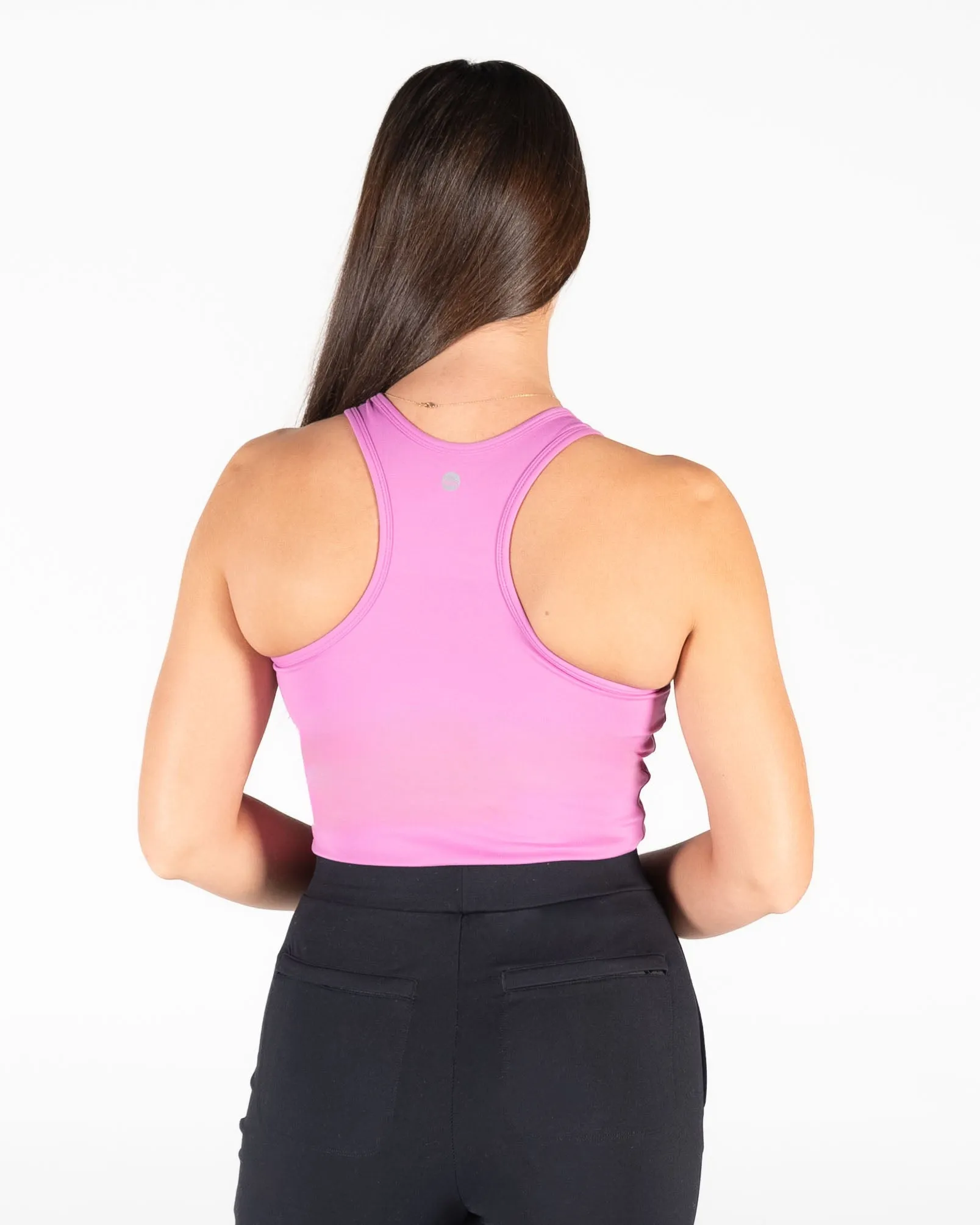 Vinyasa Crop Top - Fuchsia