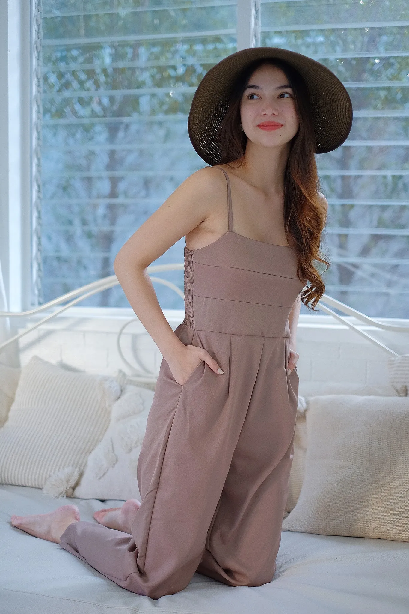 Zia Jumpsuit - cedar